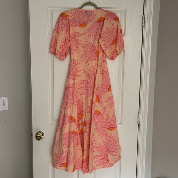 Kate Spade Falling Flower Wrap Dress - Picture 10 of 12